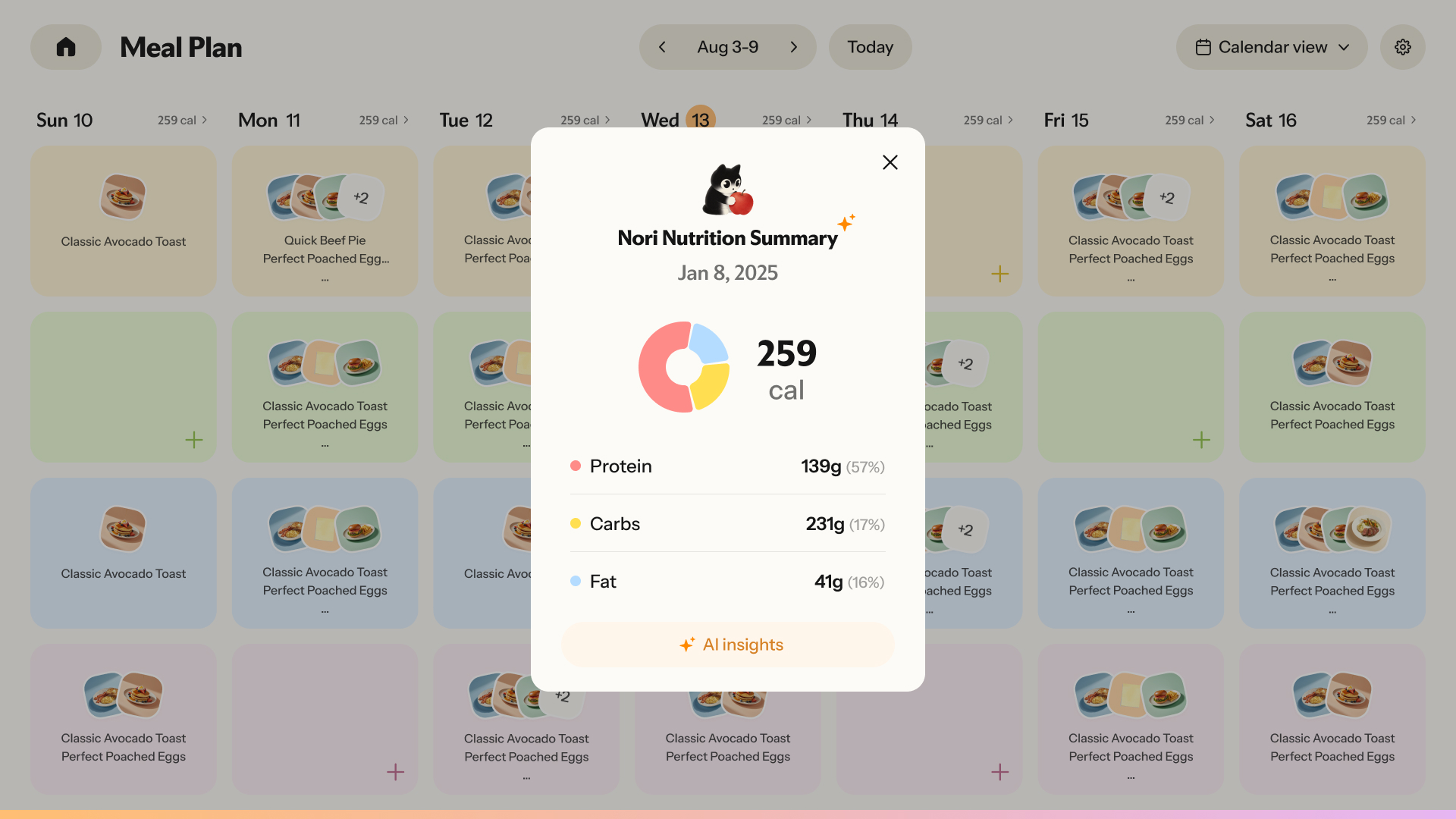 Meals&RecipesMeal Plan8101681025913923141“Calendar view”